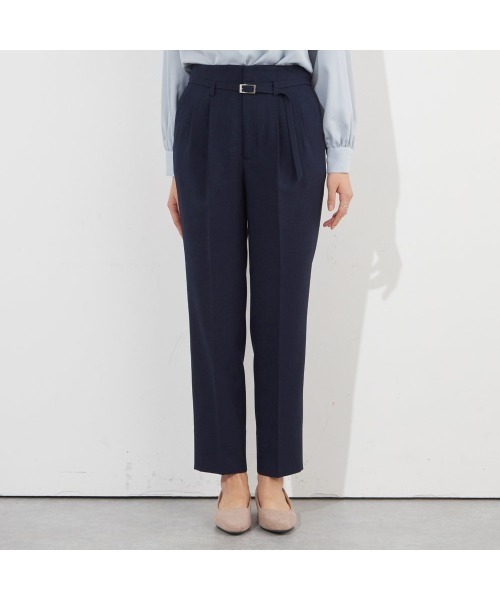 SUIT SELECT パンツスーツ LARGE ネイビー レディース : ZOZOTOWN