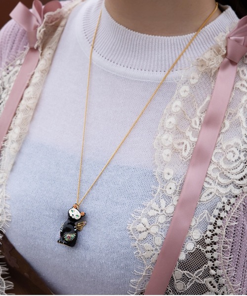 ANNA SUI（アナスイ） ネックレス 猫モチーフ ネックレス レディース