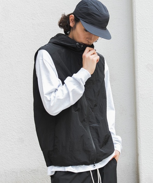 BEAMS（ビームス） ナイロンベスト「THE NORTH FACEコラボ」 X-LARGE