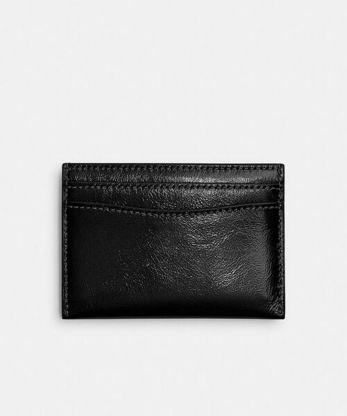 COACH コーチ／カーフレザー／ガーメントケース／ブラック COACH（コーチ） カードケース エッセンシャル カード ケース