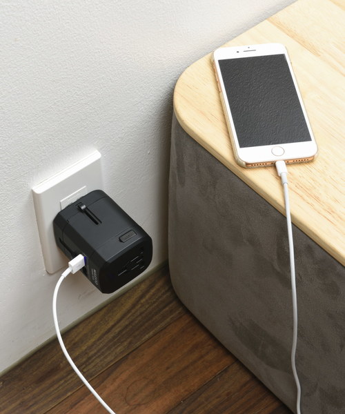 旅行 トラベル用変換プラグアダプタ 2USB|ZOZOTOWN |02