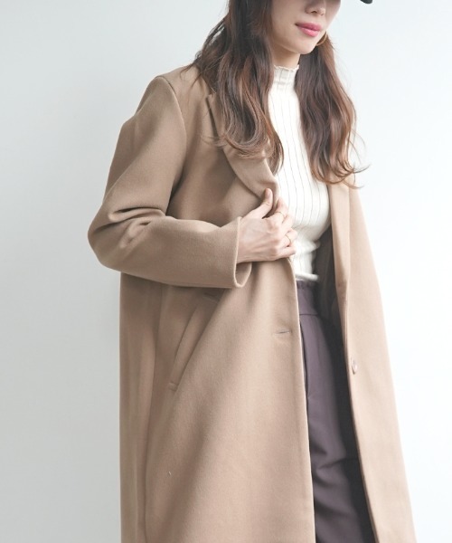 コート チェスターコート ベーシックロングチェスターコート|ZOZOTOWN |15