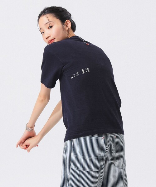 tシャツ 「別注」WAREHOUSE ＆ CO. / ステンシル13 Tシャツ レディース | BEAMS BOY | 21