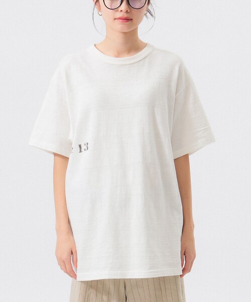 tシャツ 「別注」WAREHOUSE ＆ CO. / ステンシル13 Tシャツ レディース | BEAMS BOY | 22