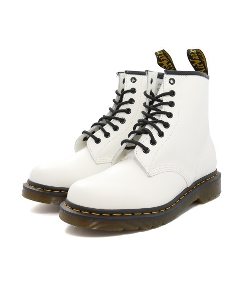 ［新品未使用］Dr. Martens ホワイトレザーブーツ Dr.Martens（ドクターマーチン） ブーツ 1460 8 ホール ブーツ メンズ