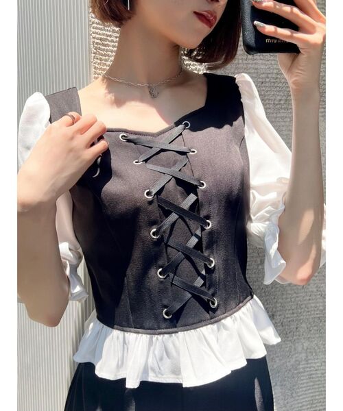 シャツ ブラウス FRONTレースアップブラウス :65952037:ZOZOTOWN Yahoo!店 - 通販 - Yahoo!ショッピング シャツ ブラウス FRONTレースアップブラウス :65952037:ZOZOTOWN Yahoo!店 - 通販 - Yahoo!ショッピング