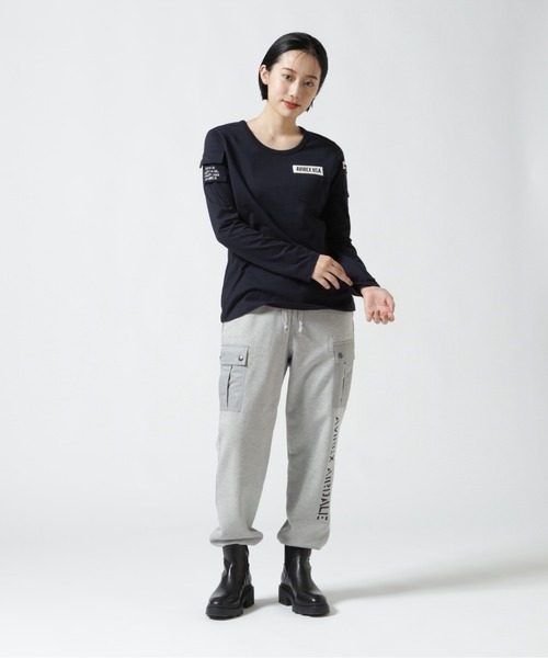 AVIREX tシャツ FATIGUE L/S T-SHIRT/ ファティーグロング