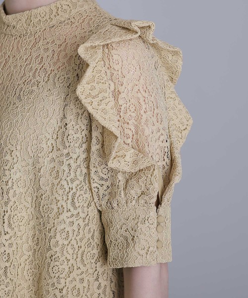 atlo ドレス ミモレ丈＆七分袖フォーマルクラシカルセレモニー結婚式  