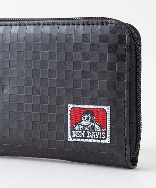 財布 メンズ 「BEN DAVIS/ベンデイビス」ハーフラウンドウォレット　財布　ワンポイントブランドロゴ｜zozo｜03