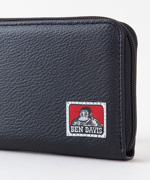 財布 メンズ 「BEN DAVIS/ベンデイビス」ハーフラウンドウォレット　財布　ワンポイントブランドロゴ｜zozo｜02