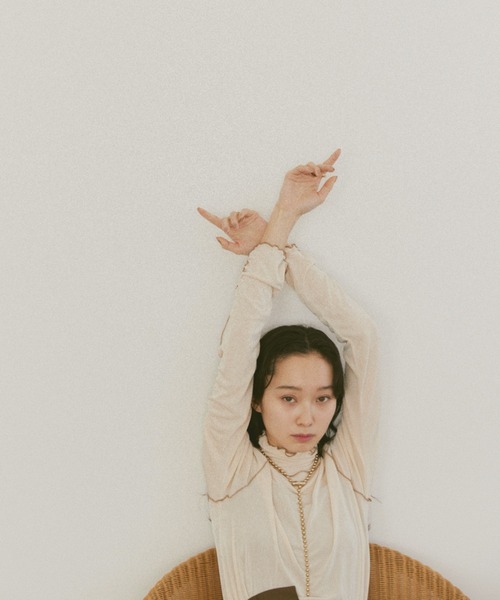 TOI ET MOI トップス moi tytto 「moi tytto」 長袖カットソー FREE ナチュラル