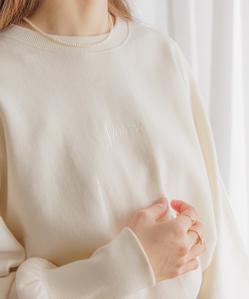 flower スウェット ドルマンスリーブスウェット : ZOZOTOWN Yahoo!店