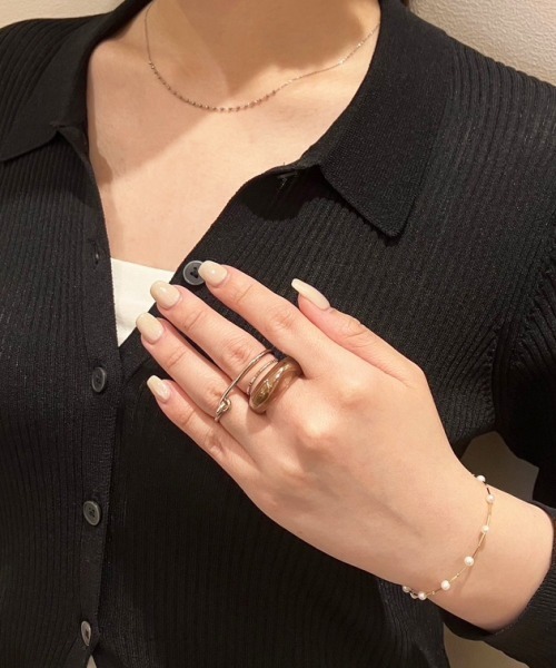 ete（エテ） ネックレス PT850 e_Grain ネックレス レディース