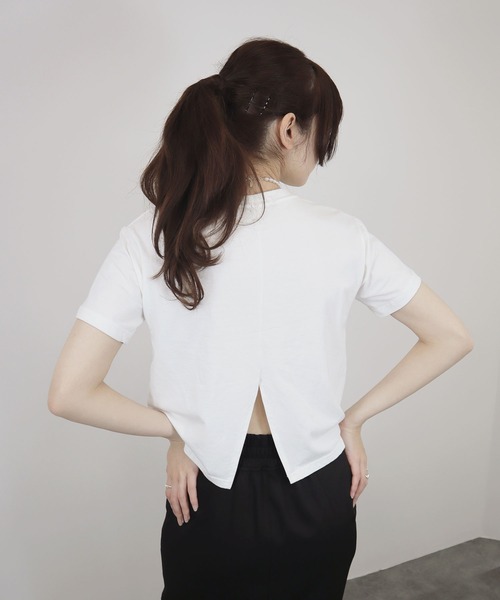 Reurie'（レウリィ） tシャツ 半袖 「ZOZO限定」バックスリット