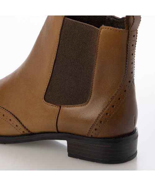 ing（イング） ブーツ ウイングチップショートブーツ レディース