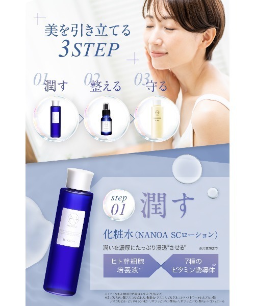&Ratia N 未使用　スキンケアセット　2セット NANOA（ナノア） スキンケアセット スキンケアセット （化粧水・美容液