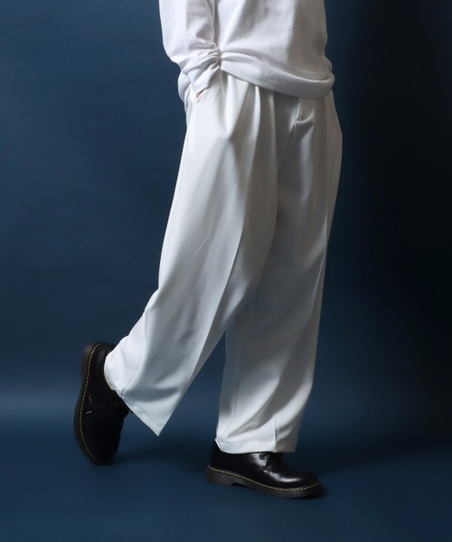 パンツ スラックス メンズ ANPAS 2Tuck Wide Ballon Pants/ANPAS 別注 センタープレス 2タック ワイドバルーンパン｜zozo｜11