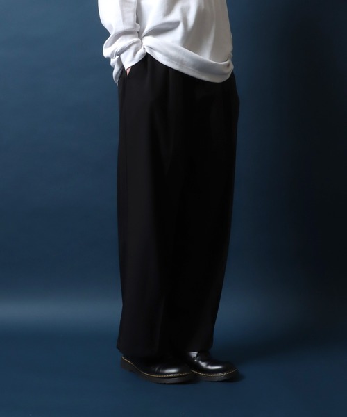 ANPAS スラックス 2Tuck Wide Balloon Pants/別注 センター