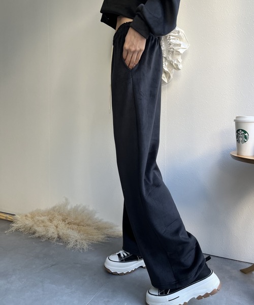 セットアップ 「セットアップ」ジップニットソーカーディガン＆パンツ レディース | LACーVERT | 19