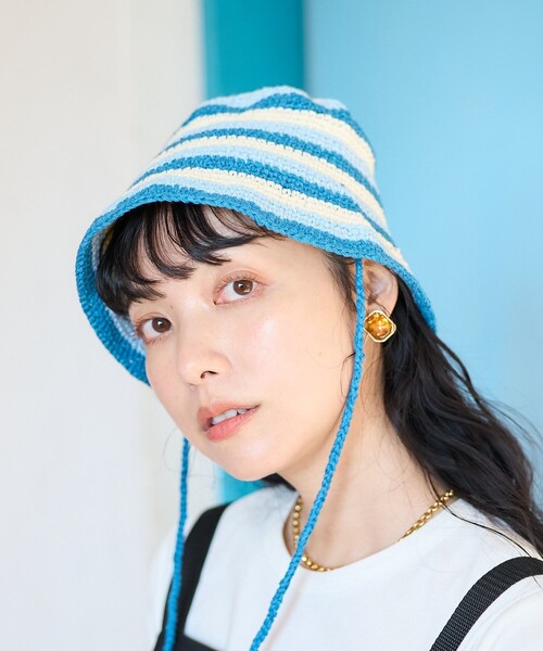 FREAK'S STORE 帽子 ハット クロシェ バケットハット レディース