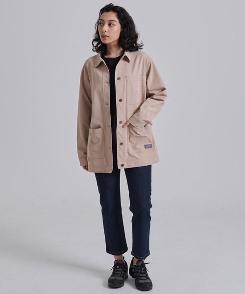 Eddie Bauer ベージュ カバーオール Eddie Bauer ベージュカバーオール XS - メルカリ