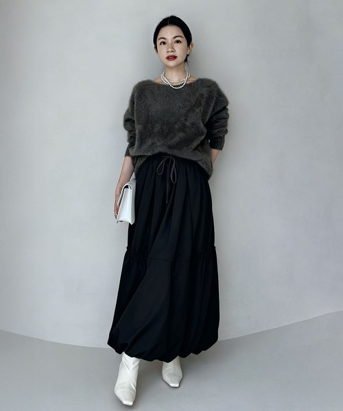 ❤️ENFOLD黒バルーンスカート【新品】 SALE】バルーンスカート - 12Twelve Agenda(トゥエルブアジェンダ)公式