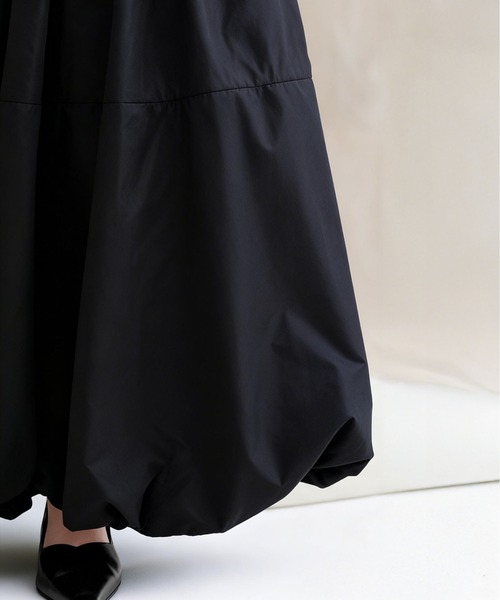 BLANC FICELLE スカート バルーンスカート ロング丈 : ZOZOTOWN Yahoo