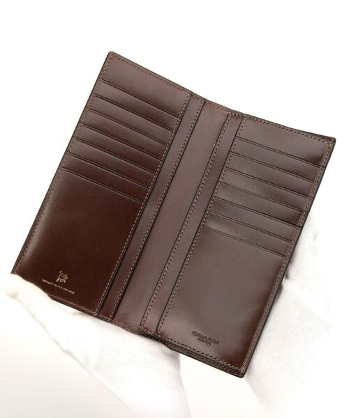 未使用 COACH ペブルドレザー ブレスト ポケット ウォレット 長財布 楽天市場】コーチ COACH 財布 長財布 F91807 ブラック 特別送料