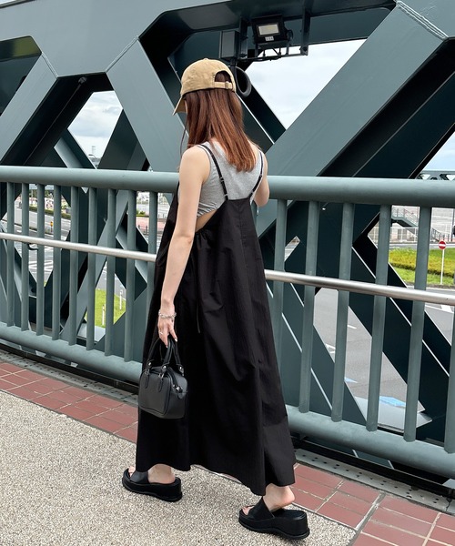 I-SOOK（アイスー） ワンピース 「ISOOK / アイスー」サイドギャザー