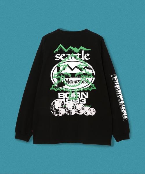 MANASTASH tシャツ MANASTASH/マナスタッシュ/ RE:CTN L/S TEE