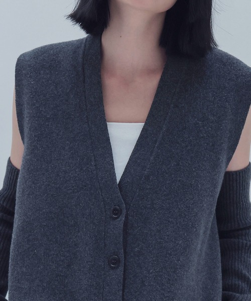 DRESSLAVE ベスト TOTORO gilet ＆ armwarmer(アームウォーマー付 