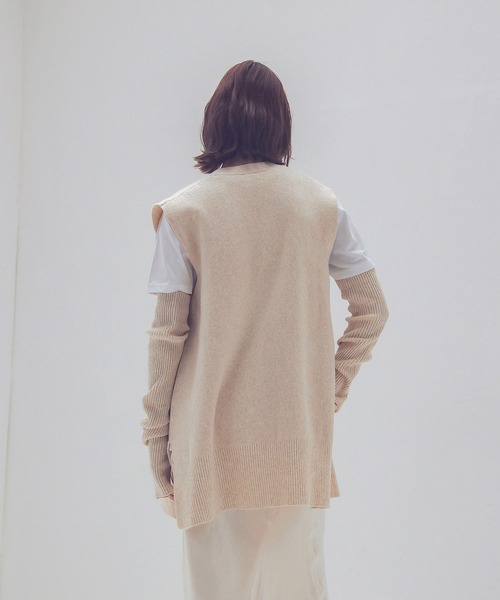 DRESSLAVEドレスレイブ TOTORO gilet ＆ armwarmer ジレ/ベスト