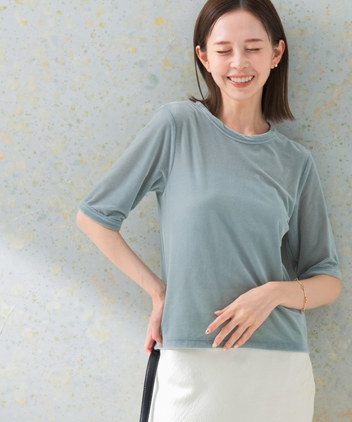 tシャツ シアーベロアＢＩＧＴｅｅ　 319739 レディース セール】シアーベロアBIGTee 319739（Tシャツ/カットソー