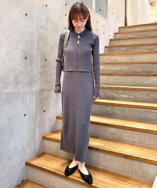 URBAN RESEARCH　2WAYワンピース　結婚式 URBAN RESEARCH（アーバンリサーチ） ワンピース 2WAYニットキャミ