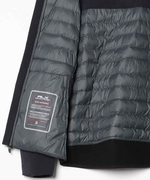 ー(RLX)ハイブリッド フーデッド ジャケッ RLX]ハイブリッド フーデッド ジャケット M(M): POLO RALPH