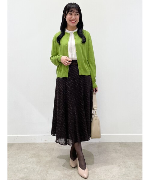 Reflect（リフレクト） スカート 「手洗い可」シアードットフレア