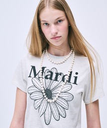 ★MARDI MERCREDI★SLIM TSHIRT FLOWERMARDI★大人気★ MARDI MERCREDI (EN)