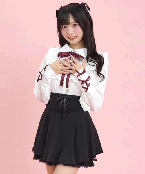 Secret Honey（シークレットハニー） スカート サイドアップヘムレース