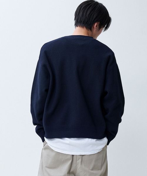 Johnbull（ジョンブル） カーディガン モスステッチVネック