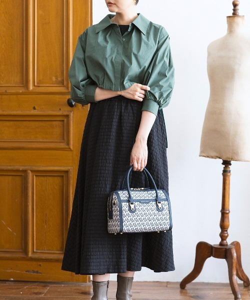 Samantha Thavasa ST Jacquard ボストン　ショルダー Samantha Thavasa ボストンバッグ ST Jacquard シルエット