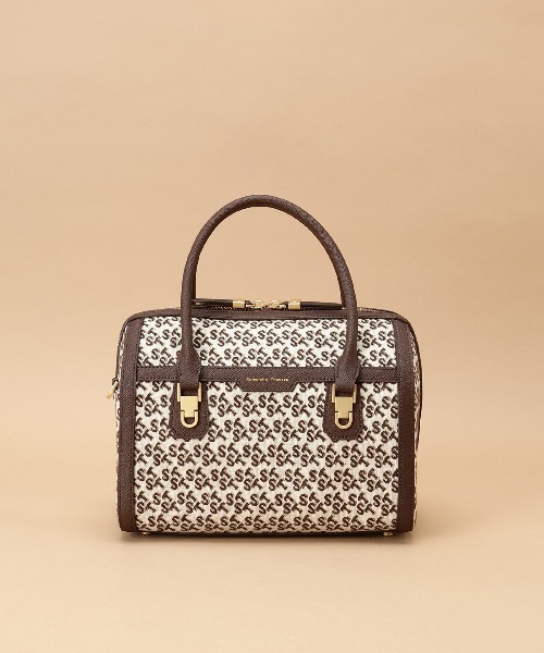 Samantha Thavasa ST Jacquard ボストン　ショルダー Samantha Thavasa ボストンバッグ ST Jacquard シルエット