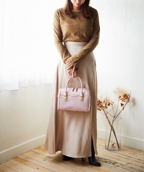 Samantha Thavasa ボストンバッグ ST Jacquard シルエット