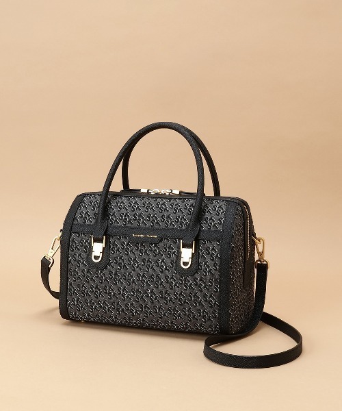 Samantha Thavasa ST Jacquard ボストン　ショルダー Samantha Thavasa ボストンバッグ ST Jacquard シルエット