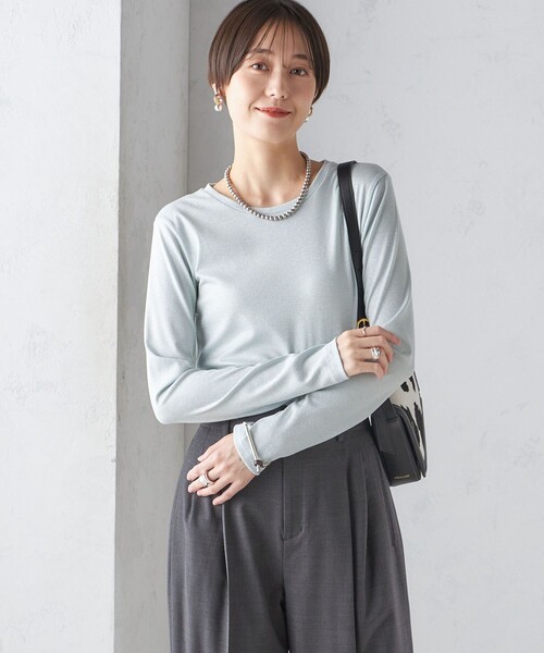 シシクイ　Eyelet P / GRAY カットソー　グレー THE SHISHIKUI Eyelet P GRAY - メルカリ