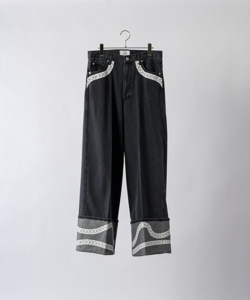 soerte」 デニムパンツ 2 ブラック メンズ : 88611037 : ZOZOTOWN  