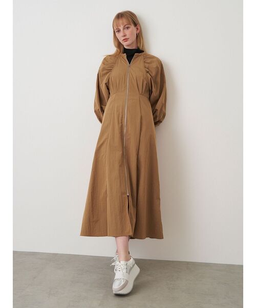 ELENDEEKワンピース ELENDEEK ワンピース センタージップフレアワンピース