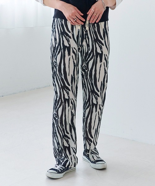 パンツ 「Fizz/フィズ」　総柄レイヤードプリーツパンツ レディース | Fizz | 03