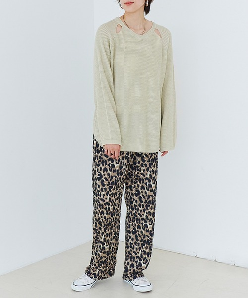 パンツ 「Fizz/フィズ」　総柄レイヤードプリーツパンツ レディース | Fizz | 06