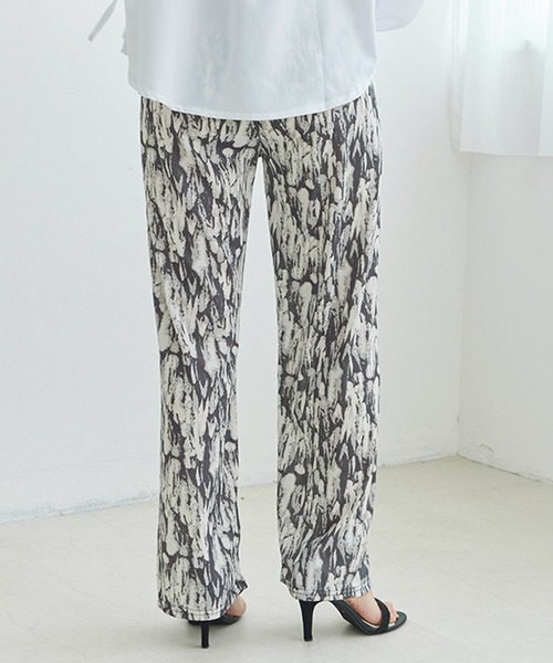 パンツ 「Fizz/フィズ」　総柄レイヤードプリーツパンツ レディース | Fizz | 12