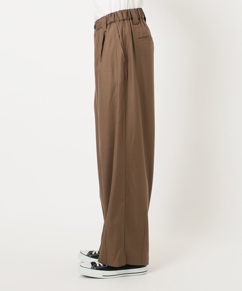 【完売品】JOURNAL STANDARD TRストレッチ　BUAUTスラックス LANATEC ウォッシャブル ベルテッドスラックス（スラックス